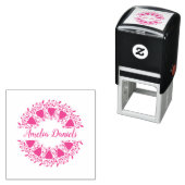 愛ハートリース名自己スタンプ セルフインキングスタンプ (インサイチュ)