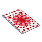 愛ハート彼氏ガールフレンド夫妻ノート ノートブック (右側)