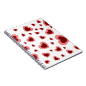 愛ハート彼氏ガールフレンド夫妻 ノートブック (右側)