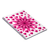 愛ハート彼氏ガールフレンド夫妻 ノートブック (右側)