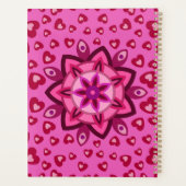 愛ハート恋人ガールフレンド夫妻ギフト プランナー手帳 (裏面)