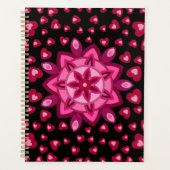 愛ハート恋人ガールフレンド夫妻ギフト プランナー手帳 (正面)