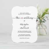 愛ハート結婚が~を奪った 招待状 (スタンド正面)