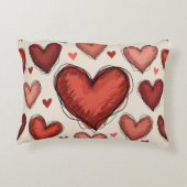 愛ハート アクセントクッション (裏面)