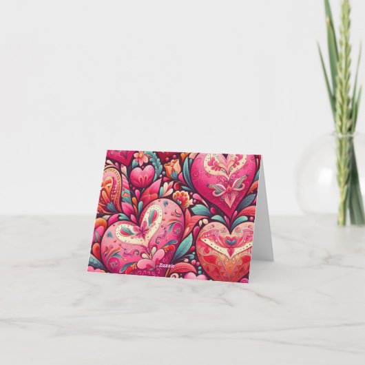 愛ハート カード (裏面)