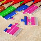 愛ハート ジグソーパズル (側面)