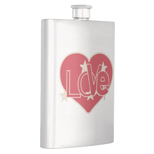 愛ハート フラスク (右)