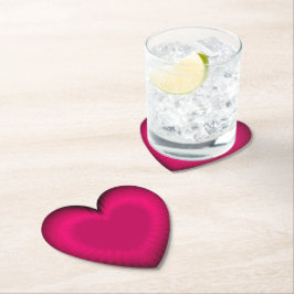 愛ハート ペーパーコースター