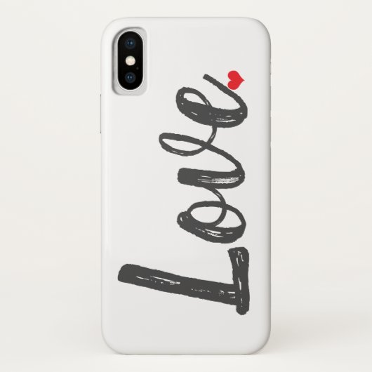 愛ハート Case-Mate iPhoneケース (裏面)