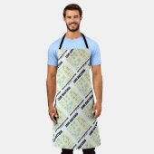 愛バクテリア多産の文化流通者 エプロン (着用した状態)