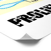 愛バクテリア多産の文化流通者 ポスター (角)