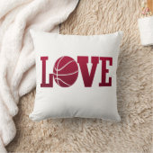 愛バスケットボール クッション (ブランケット)