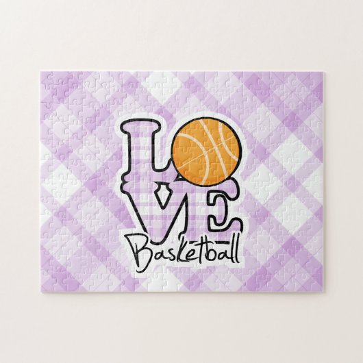愛バスケットボール ジグソーパズル (横)