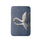 愛バス・マットの白鳥 バスマット (正面縦)