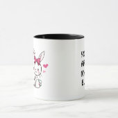 愛バニーのマグ(ブラウンのバニー) マグカップ (中央)