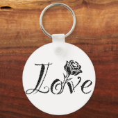 愛バラ キーホルダー (裏面)