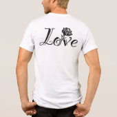 愛バラ トライブレンドTシャツ (裏面)
