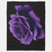 愛バラ フリースブランケット (正面)