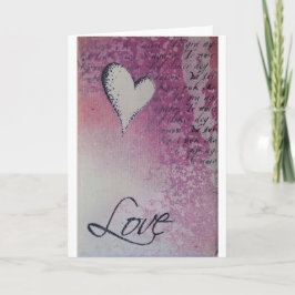 愛バレンタインデーカード シーズンカード