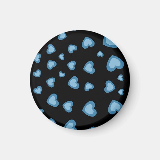 愛バレンタイン、誕生日パーティギフトとハートMA マグネット (正面)