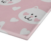 愛パターン2 カッティングボード (角)