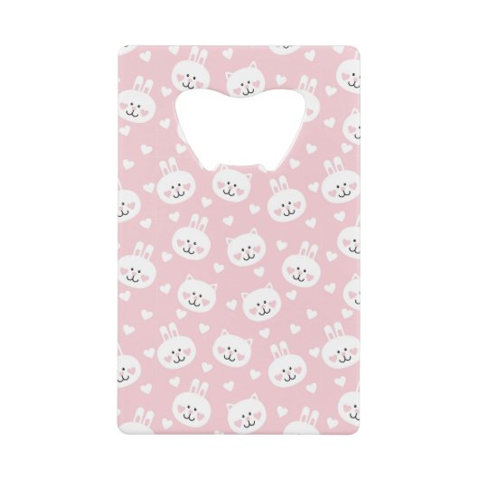 愛パターン2 クレジットカード栓抜き (正面)