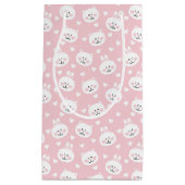 愛パターン2 スモールペーパーバッグ (正面)