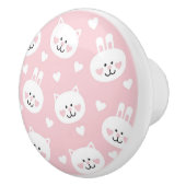 愛パターン2 セラミックノブ (右)