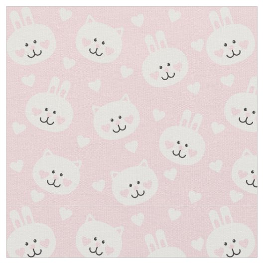 愛パターン2 ファブリック (クローズアップ)