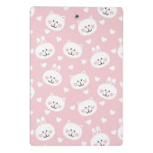 愛パターン2 ミニクリップボード (裏面)