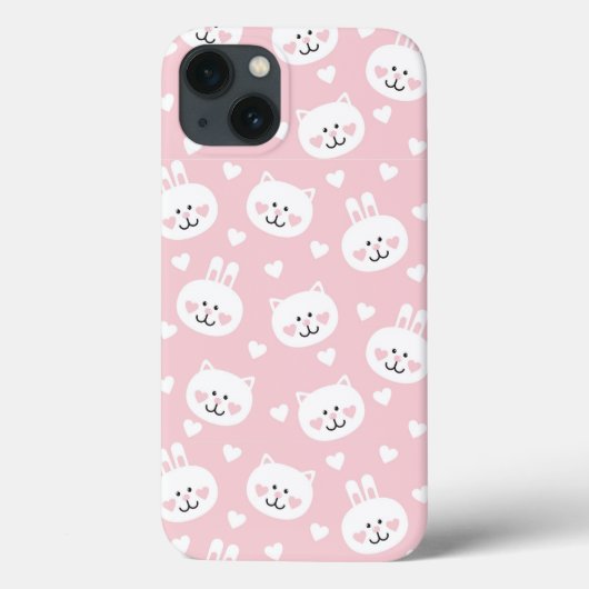 愛パターン2 Case-Mate iPhoneケース (裏面)
