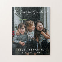 愛パーソナライズされたおばあちゃん写真手書き