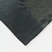 愛パーソナライズされたおばあちゃん写真手書き フリースブランケット (角)