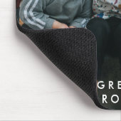 愛パーソナライズされたおばあちゃん写真手書き マウスパッド (コーナー)