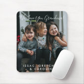 愛パーソナライズされたおばあちゃん写真手書き マウスパッド (マウス)