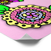 愛パーソナライズされたされ賛美て慕われた妖精 ポスター (角)