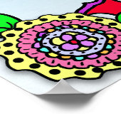 愛パーソナライズされたされ賛美て慕われた妖精 ポスター (角)