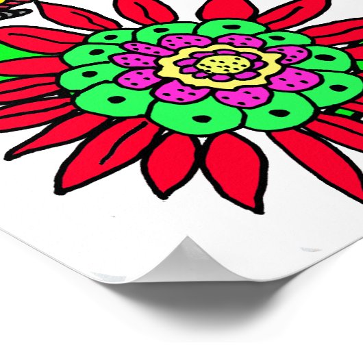 愛パーソナライズされたされ賛美て慕われた妖精 ポスター (角)