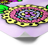 愛パーソナライズされたされ賛美て慕われた妖精 ポスター (角)