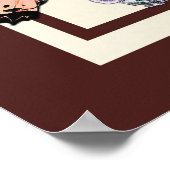 愛パーソナライズされたしい娘への手紙 ポスター (角)