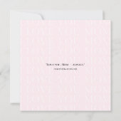 愛パーソナライズされたしてるママハート写真 (裏面)