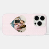 愛パーソナライズされたしてるママハート写真 Case-Mate iPhoneケース (裏面 (横))