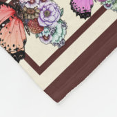 愛パーソナライズされたする娘への手紙 フリースブランケット (角)