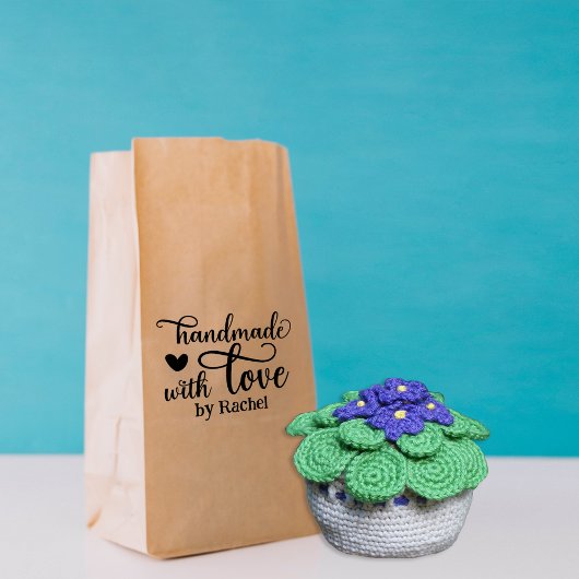 愛パーソナライズされたで手作り ラバースタンプ