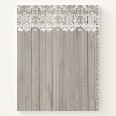 愛パーソナライズされたの庭 ノートブック (裏面)