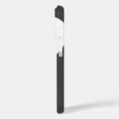 愛パーソナライズされたモダン鳥ライトブルーハート Case-Mate iPhoneケース (裏面 / 左)