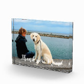 愛パーソナライズされた犬の母の日  フォトブロック (右)