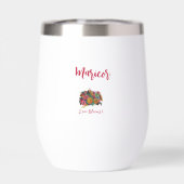 「愛パーソナライズされた開花」ウォーターボトル (背面)