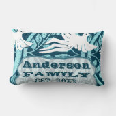 愛パーソナライズされた鳥の家庭を築く ランバークッション (正面)