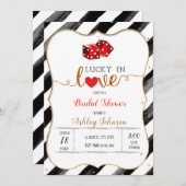 愛パーティの招待状の賭 招待状 (正面/裏面)